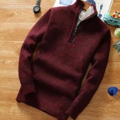 SHiONFA Store Men's Apparels North Royal Wool Turtleneck Sweater 11 SHiONFA Store Men's Apparels North Royal Wool Turtleneck Sweater