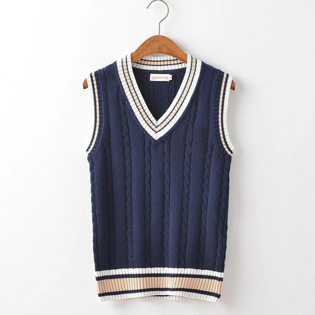 Mans Store Men's Apparels Saint Morris V-Neck Knitted Vest 3 Mans Store Men's Apparels Saint Morris V-Neck Knitted Vest