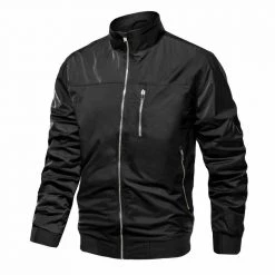 TACVASEN Official Store Sky Madrid Cambridge Pocket Jacket Men's Apparels