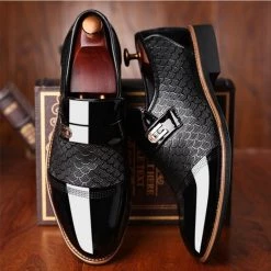 Daylight Store North Royal Leather Dress Loafers