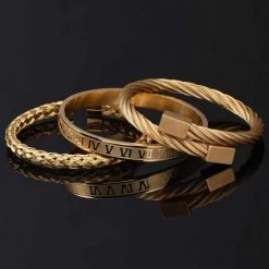 ATTYIRENA Official Store Roman Numeral Bracelet Set