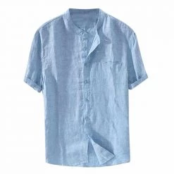 SL Factory Store North Royal Portofino Linen Shirt Men's Apparels