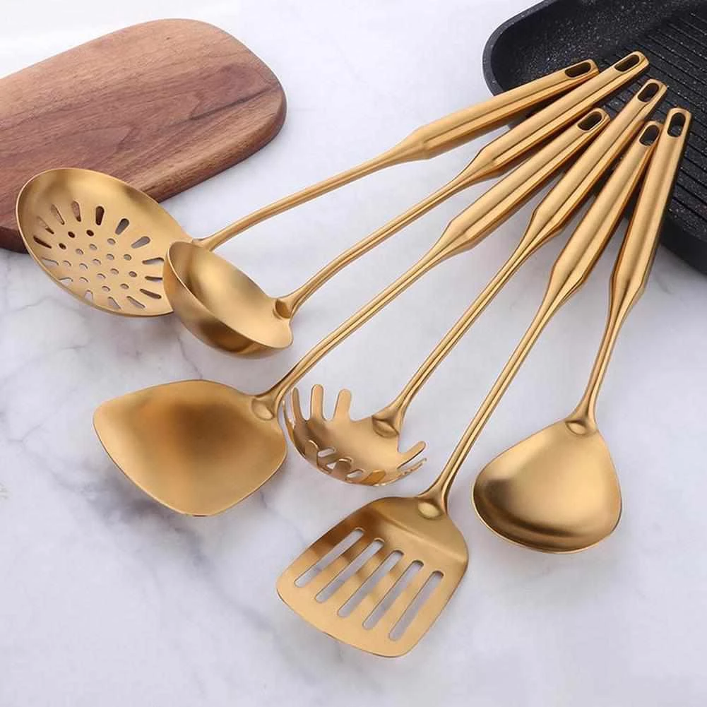 Buyer Star Cutlery Store Stainless Steel Gold Kitchen Utensils Home 4 Buyer Star Cutlery Store Stainless Steel Gold Kitchen Utensils Home