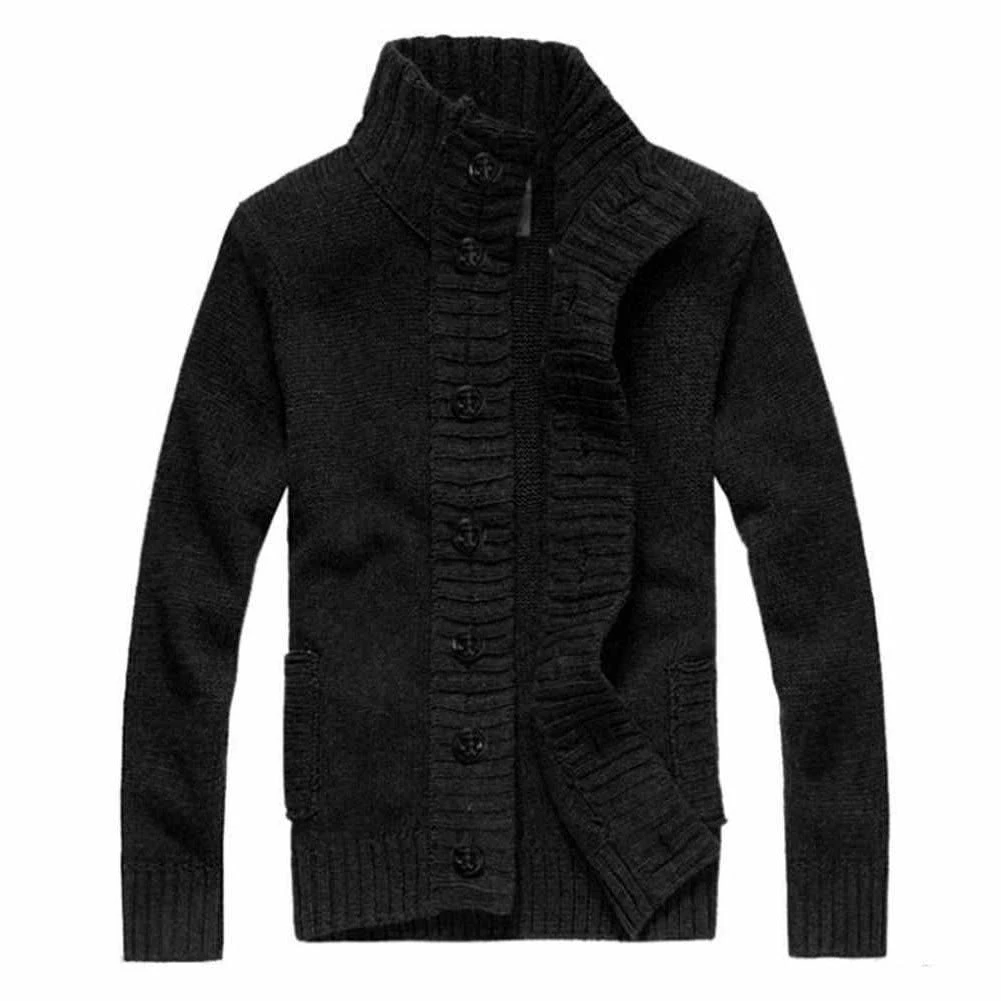 Valya's Store Sky Madrid Knitted Pocket Cardigan Men's Apparels 6 Valya's Store Sky Madrid Knitted Pocket Cardigan Men's Apparels