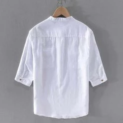 Cotton Linen Store Saint Morris Monaco Linen Shirt Men's Apparels 9 Cotton Linen Store Saint Morris Monaco Linen Shirt Men's Apparels