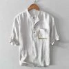 Suehaiwe Official Store North Royal Linen Sunset Shirt