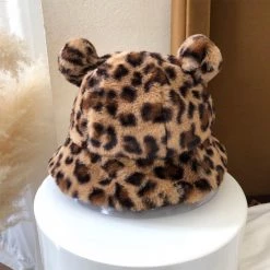 All Clothes Dropshiping Women Men Kids Etc Store Saint Morris Plush Bear Ear Bucket Hat Men's Apparels