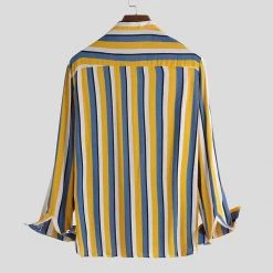INCERUNNING Apparel Store Men's Apparels Saint Morris Mozambique Striped Shirt