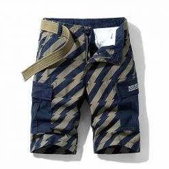 DARPHINKASA Two Store Saint Morris Roar Cargo Shorts Men's Apparels