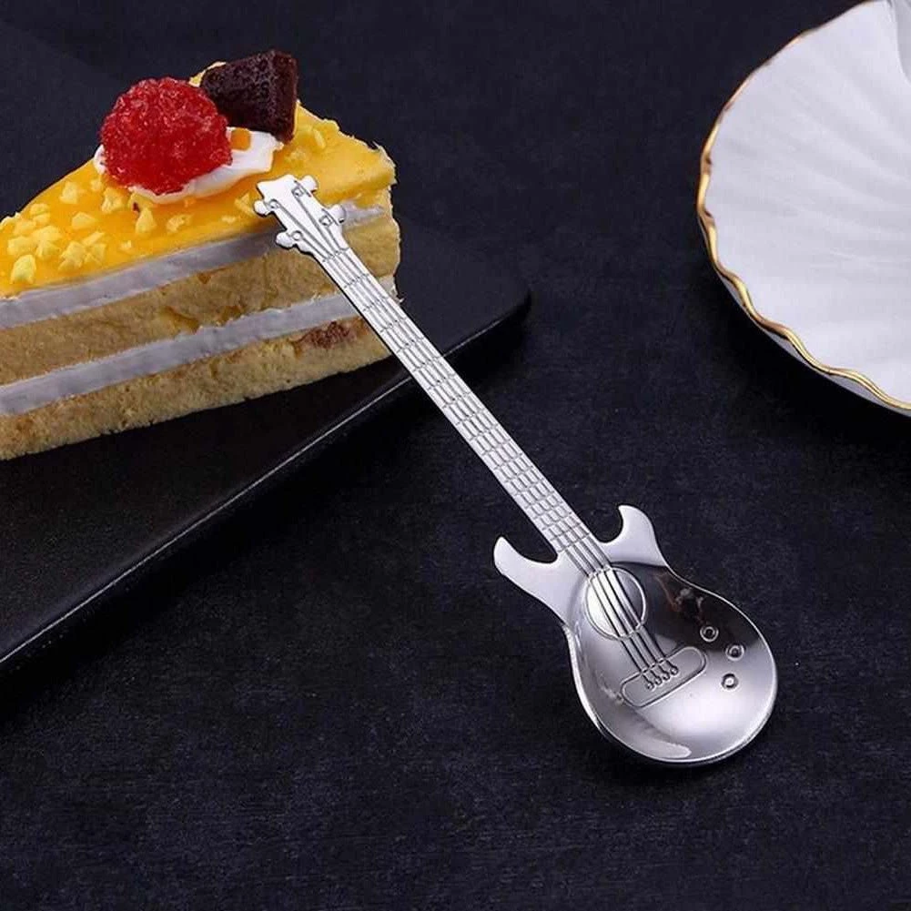 Healthy And Warm Store Saint Morris Guitar Spoon Set Home 4 Healthy And Warm Store Saint Morris Guitar Spoon Set Home