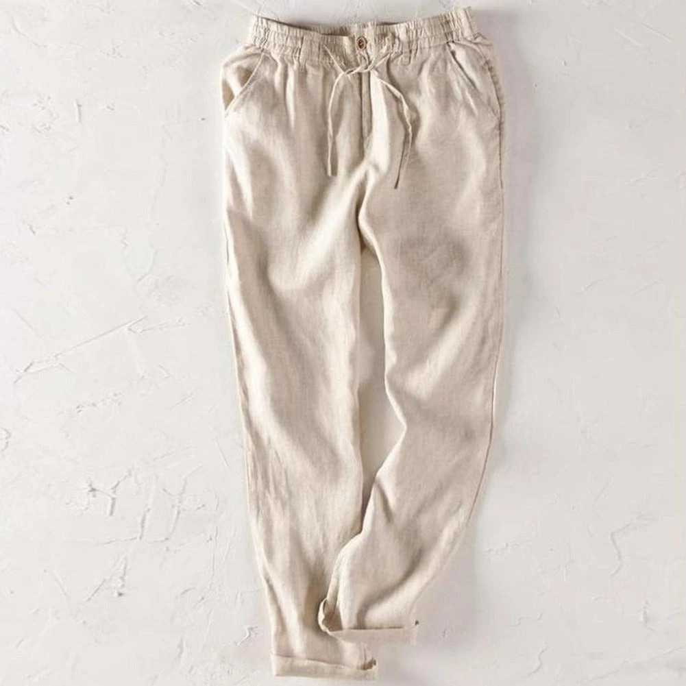 M Cotton Linen Store Men's Apparels Sky Madrid Hawaii Linen Pants 3 M Cotton Linen Store Men's Apparels Sky Madrid Hawaii Linen Pants