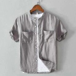 Cotton Linen Store Saint Morris Lake Como Linen Shirt