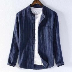 Cotton Linen Store North Royal Calabria Linen Shirt Men's Apparels