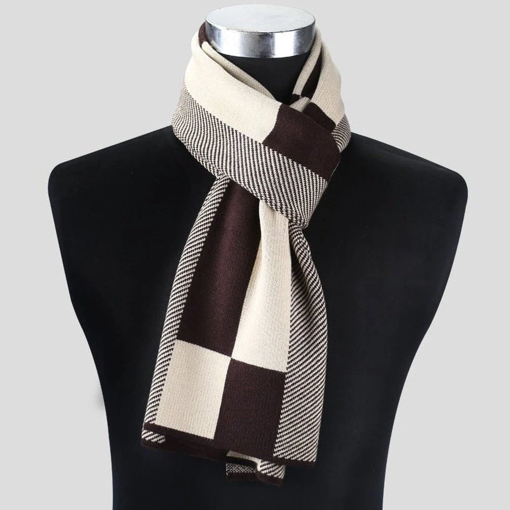 Good-me Store Men's Apparels Saint Morris Executive Plaid Scarf 3 Good-me Store Men's Apparels Saint Morris Executive Plaid Scarf
