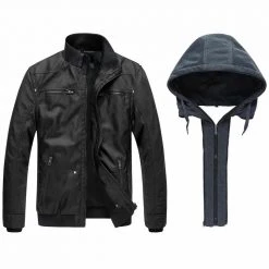 Wantdo Official Store North Royal Leather Jacket