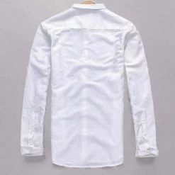Cotton Linen Store Sky Madrid Caicos Linen Shirt