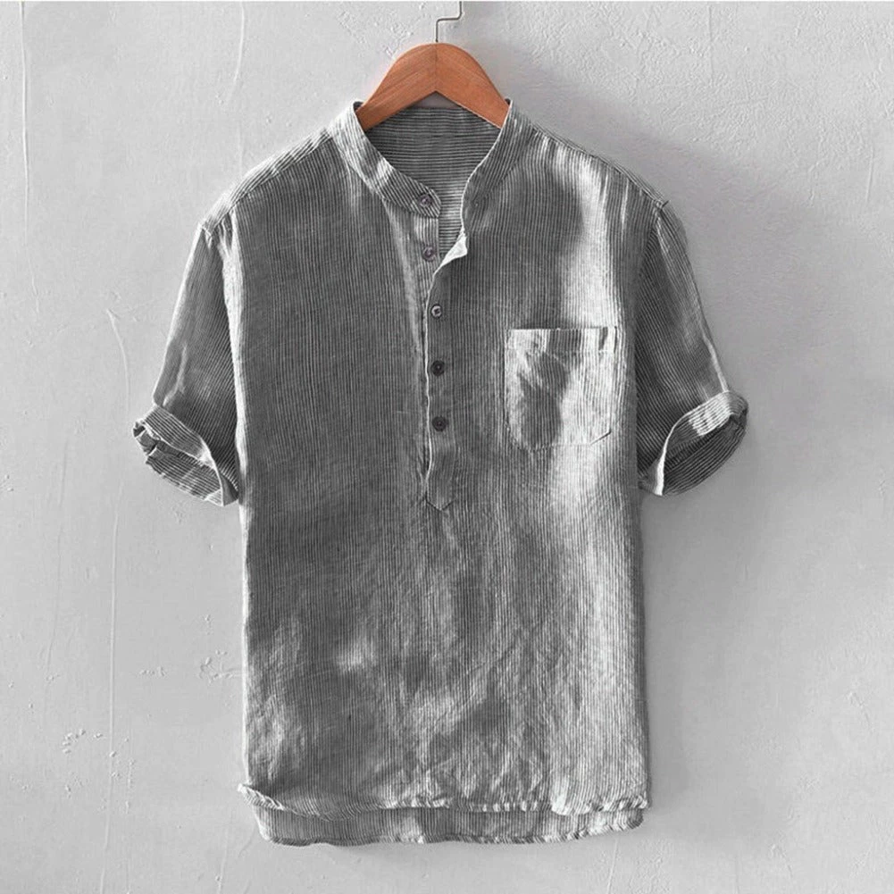Sanwony Store Men's Apparels North Royal Ischia Linen Shirt 5 Sanwony Store Men's Apparels North Royal Ischia Linen Shirt