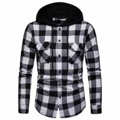 LH-Top Fashion Men's Apparels Mauricio Hooded Shirt 9 LH-Top Fashion Men's Apparels Mauricio Hooded Shirt