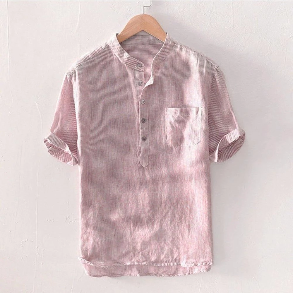 Sanwony Store Men's Apparels North Royal Ischia Linen Shirt 3 Sanwony Store Men's Apparels North Royal Ischia Linen Shirt