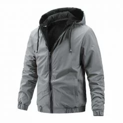 AIOPESON Official Store North Royal Double-Sided Hooded Jacket Men's Apparels 10 AIOPESON Official Store North Royal Double-Sided Hooded Jacket Men's Apparels