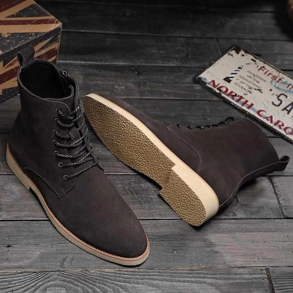 Merkmak Official Store Saint Morris Suede Chelsea Boots 3 Merkmak Official Store Saint Morris Suede Chelsea Boots