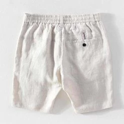 Cotton Linen Store Saint Morris Paradise Linen Shorts Men's Apparels