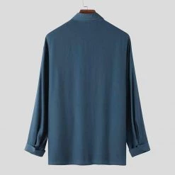 INCERUNNING Apparel Store North Royal Relaxed Long Sleeve Shirt