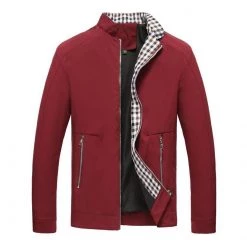 Mountainskin Official Store Sky Madrid Weekend Zip-Up Jacket Men's Apparels