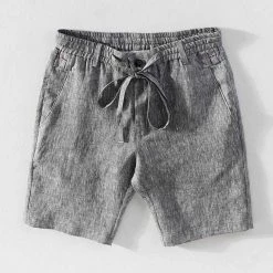 Cotton Linen Store Saint Morris Paradise Linen Shorts Men's Apparels
