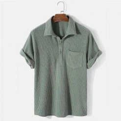 OG Waves Store Saint Morris Griffith Short Sleeve Shirt Men's Apparels