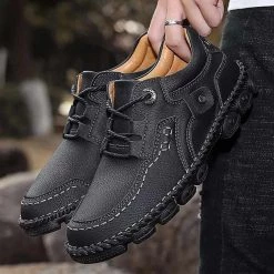 Shop5837017 Store Yucatan Split Leather Shoes Men's Apparels