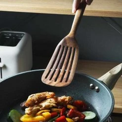 GreeOn Eco-friendly Store Teakware Wooden Fork And Spoon Set