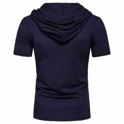 Men City Boutique Clothes Discount Store Saint Morris Casual Hooded T-Shirt Men's Apparels