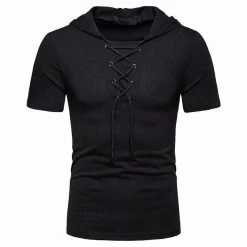 Men City Boutique Clothes Discount Store Saint Morris Casual Hooded T-Shirt Men's Apparels