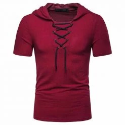 Men City Boutique Clothes Discount Store Saint Morris Casual Hooded T-Shirt Men's Apparels