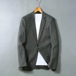 IEFB Official Store Saint Morris Plaid Pocket Blazer Men's Apparels