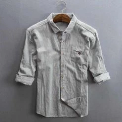 JDDTON Store North Royal Parma Linen Shirt