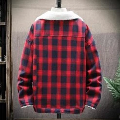 LEGIBLE Officia Store Men's Apparels Casual Plaid Jacket