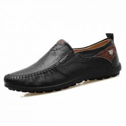 Heseen Store Saint Morris Talinn Leather Driving Shoes Men's Apparels