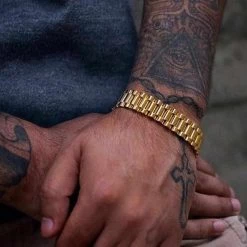 Mcllroy Official Store Stainless Steel Chain Bracelet