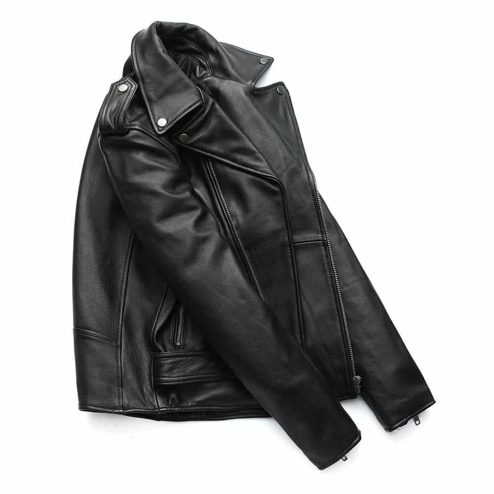 Maplesteed Official Store Men's Apparels Sky Madrid Leather Biker Jacket 4 Maplesteed Official Store Men's Apparels Sky Madrid Leather Biker Jacket
