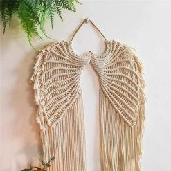 TOP10 Petfactory Droppshipping Store Saint Morris Macrame Wings Wall Hanging Home