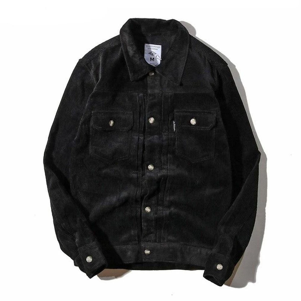 Mcikkny Store Men's Apparels North Royal Corduroy Button Up Pocket Jacket 5 Mcikkny Store Men's Apparels North Royal Corduroy Button Up Pocket Jacket