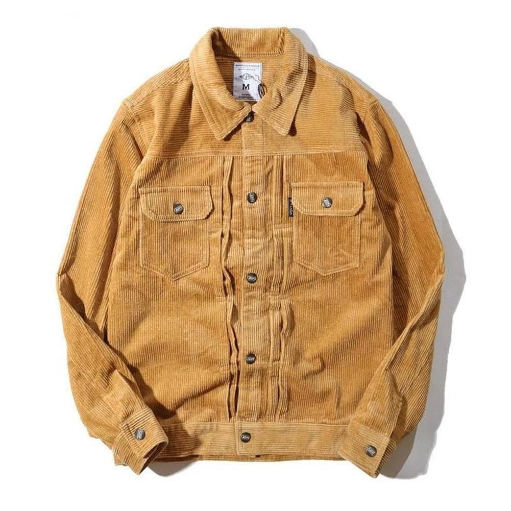 Mcikkny Store Men's Apparels North Royal Corduroy Button Up Pocket Jacket 3 Mcikkny Store Men's Apparels North Royal Corduroy Button Up Pocket Jacket