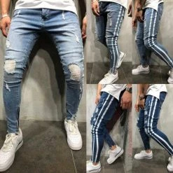 LLady Secret Store Rocky Ripped Jeans