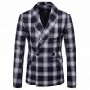 TKS Store Hanson Plaid Blazer