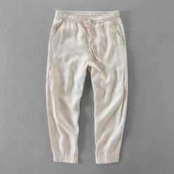 China Cloth Men's Apparels Saint Morris Coastal Linen Pants