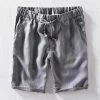China Cloth Saint Morris Cayman Coast Linen Shorts