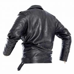 DUOFIER Bag's Store Store Men's Apparels Saint Morris Leather Biker Jacket