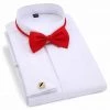 QISHA MEN SHIRT Store Saint Morris Formal Bow Tie Shirt 2 QISHA MEN SHIRT Store Saint Morris Formal Bow Tie Shirt